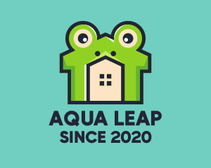 Green Frog House logo design