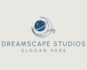 Dream - Dream Crescent Moon logo design