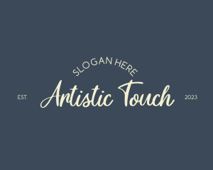 Vintage Cursive Business logo design