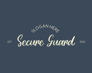 Scent - Vintage Cursive Business logo design