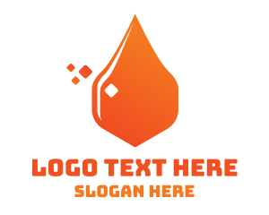 Oil - Oil Drop logo design