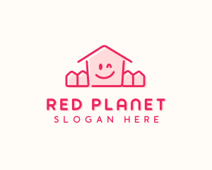 Red Daycare Center  logo design