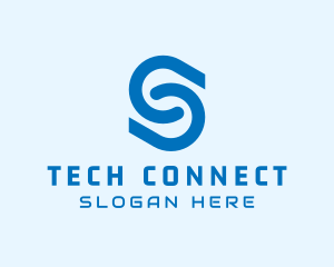 Online Network Letter S Logo