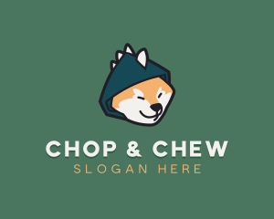 Shiba Inu - Cool Dog Hoodie logo design
