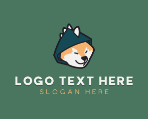Winter Games - Cool Dog Hoodie logo design
