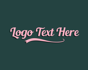 Feminine Boutique Fashion Logo