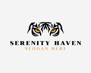Sanctuary - Tiger Eye Sanctuary logo design