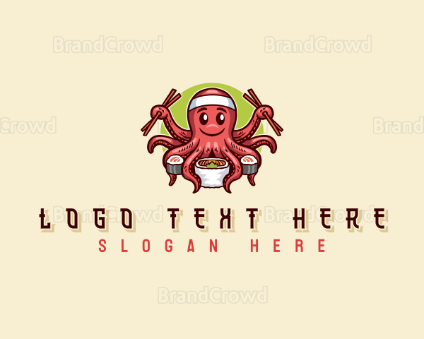 Octopus Sushi Restaurant Logo