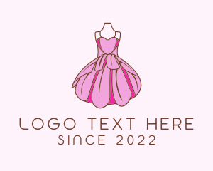 Mannequin - Feminine Fashion Dress logo design