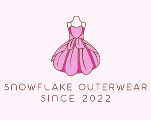 Feminine Fashion Dress logo design