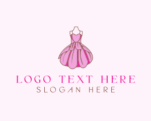 Fashion - Feminine Fashion Dress logo design