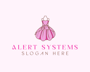 Feminine Fashion Dress logo design