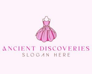 Feminine Fashion Dress logo design