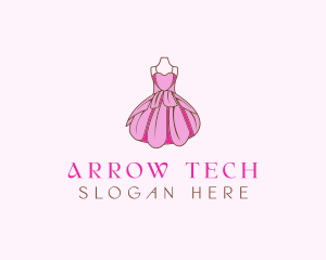 Feminine Fashion Dress logo design