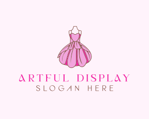 Feminine Fashion Dress logo design