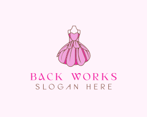 Feminine Fashion Dress logo design