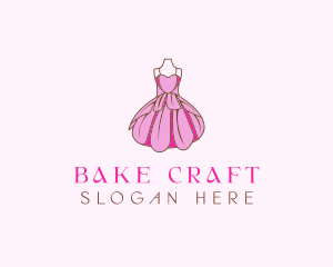 Feminine Fashion Dress logo design