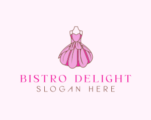 Feminine Fashion Dress logo design