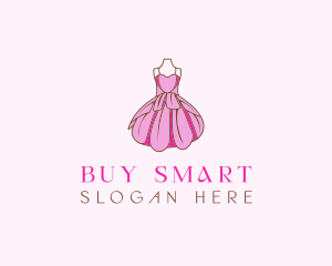 Feminine Fashion Dress logo design