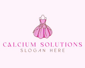 Feminine Fashion Dress logo design