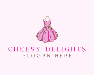 Feminine Fashion Dress logo design