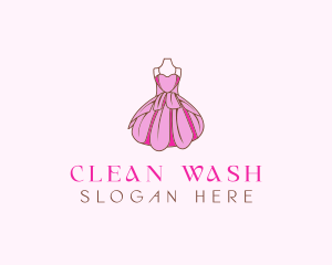 Feminine Fashion Dress logo design