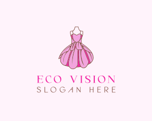 Feminine Fashion Dress logo design