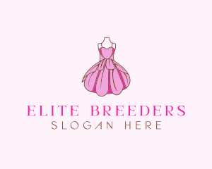 Feminine Fashion Dress logo design