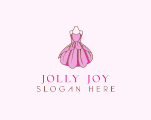 Feminine Fashion Dress logo design