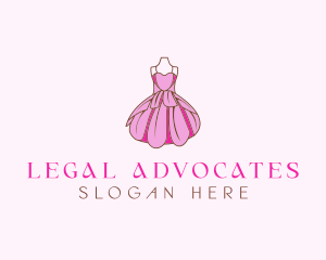 Feminine Fashion Dress logo design