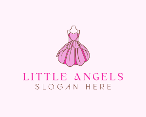 Feminine Fashion Dress logo design