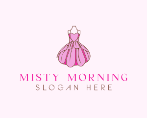 Feminine Fashion Dress logo design