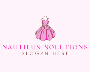 Feminine Fashion Dress logo design