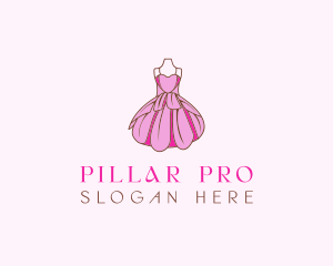 Feminine Fashion Dress logo design