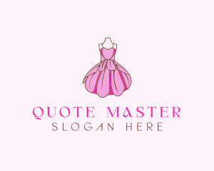 Feminine Fashion Dress logo design