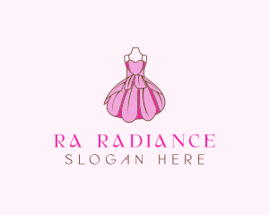 Feminine Fashion Dress logo design