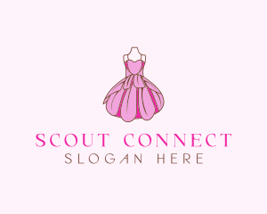 Feminine Fashion Dress logo design