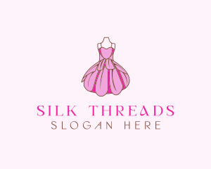 Feminine Fashion Dress logo design