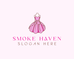 Feminine Fashion Dress logo design