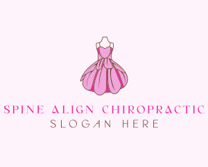 Feminine Fashion Dress logo design