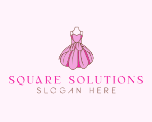 Feminine Fashion Dress logo design