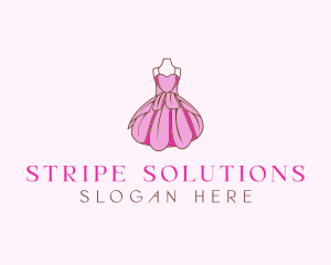 Feminine Fashion Dress logo design