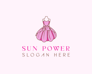 Feminine Fashion Dress logo design