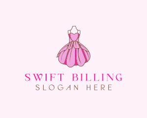 Feminine Fashion Dress logo design