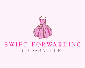 Feminine Fashion Dress logo design