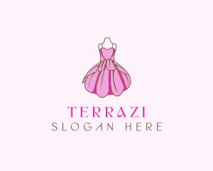 Feminine Fashion Dress logo design