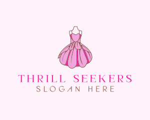 Feminine Fashion Dress logo design