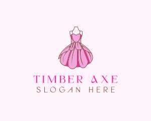 Feminine Fashion Dress logo design