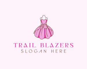 Feminine Fashion Dress logo design