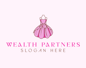 Feminine Fashion Dress logo design